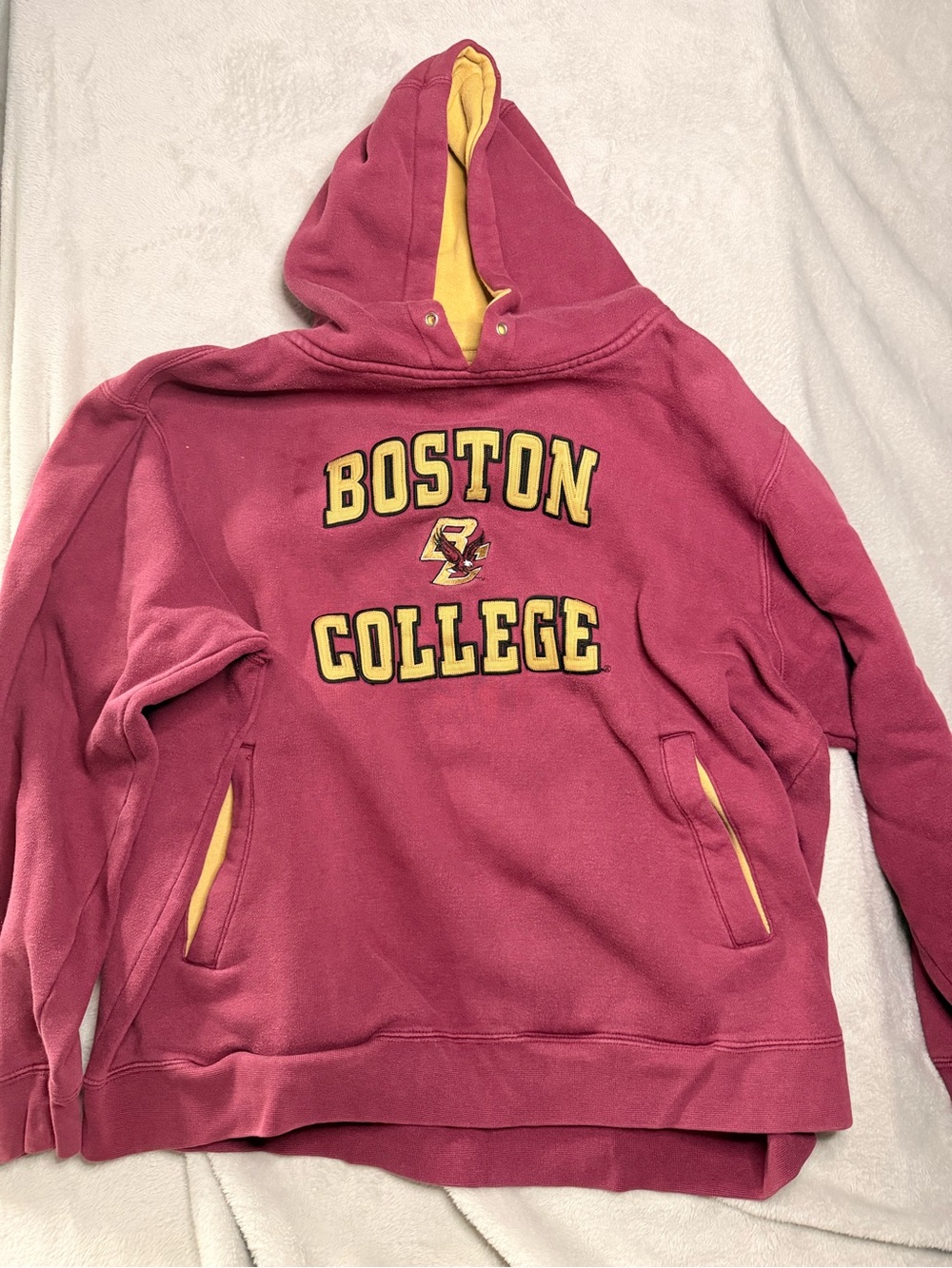 Boston College Maroon & Gold Pullover Hoodie